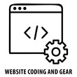 © yudi - web development, coding, programming, gear, coding tools, technology, development icon, coding gear, programming language, software engineering, coding expertise, website coding