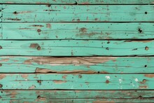 Weathered Painted Wooden Fence Planks Background Texture