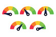 Progress meters infographic element