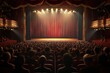 © alphaspirit - Elegant classic theater ready to start the show. Generative AI