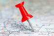 © AtlasMotion - Mengen, Germany pin on map
