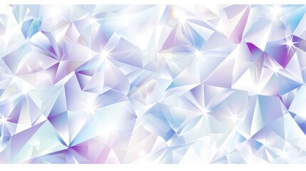 Poster - Abstract Shimmering Diamond Pattern Background