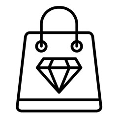 Wall Mural - Shopping Bag Icon