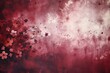 maroon abstract floral background with natural grunge textures 