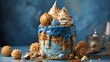 _blue_cake_with_ice_cream_cone_and_carame