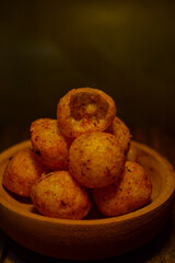 Sticker - Moring (cimol kering) is a typical Garut snack made from wheat flour and tapioca sprinkled with powdered spices. There are spicy, cheesy and original flavors.