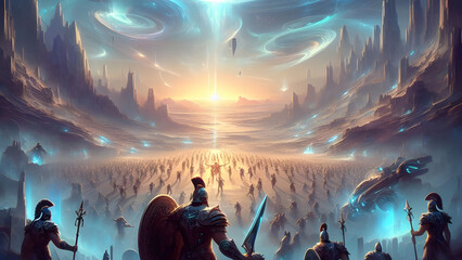 Wall Mural - Ethereal Arena Conquests