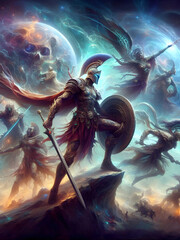 Wall Mural - Ethereal Arena Conquests