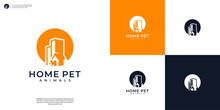 Home Pet Logo Design Template