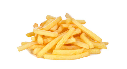 Poster - French fries isolated on transparent background. PNG