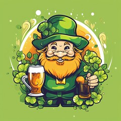 st patricks day leprechaun