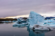  Blauen Eisberg in Island
