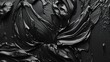 abstract black acryl texture background, gradient, monochrome, wallpaper, modern wall, design
