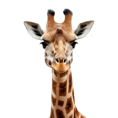 Close up giraffe clip art