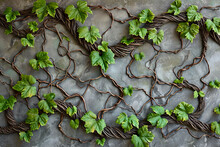 Generate A Pattern Of Intertwining Vines, Capturing The Sense Of Growth And Vitality