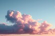 dreamy clouds at sunset