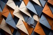 Vibrant geometric patterns. abstract shapes and lines for design concepts and backgrounds