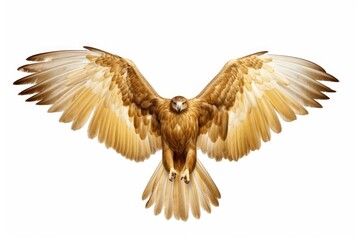 Poster - A large bird of prey soaring through the sky. Perfect for nature and wildlife enthusiasts