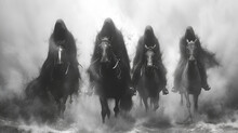 The Four Horsemen Of The Apocalypse - Armageddon - End Of World - Revelations - Prophecy. - Prepping