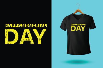 Wall Mural - Memorial day t shirt design illustrator