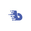 Premium monogram letter B initials logo. Universal symbol icon vector design