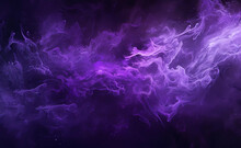 A Purple Abstract Of A Glowing And Swirling Purple