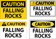 © Seetwo - Caution Sign, Falling Rocks