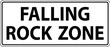 © Seetwo - Caution Sign, Falling Rock Zone