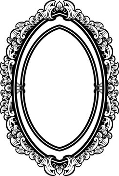 Clasic Vintage Frame ornament Decoration