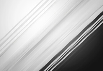 Wall Mural - Abstract background diagonal speed motion light grey and white stripe lines. You can use for ad, poster, template, business presentation