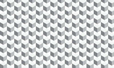Poster - abstract seamless dark to light grey rhombus pattern.