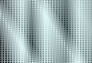 Canvas Print - abstract halftone background with  squares