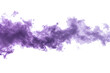 flowing violet clouds of fog or steam with shimmer