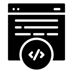 web coding icon