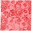Collage zartrosa Rosen geschichtet in Rot und Rosarot Rosenblüte