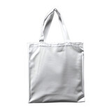 Fototapeta  - White Tote Bag Isolated on Transparent Background