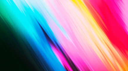 Wall Mural - Color Neon Gradient. Moving Abstract Blurred Background. Creative background. Website background. Copy paste area for texture