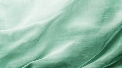 Wall Mural - seafoam green, sage green, turqoise green abstract vintage background for design. Fabric cloth canvas texture. Color gradient, ombre. Rough, grain. Matte, shimmer	