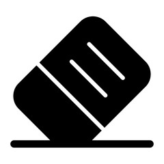 Sticker - Eraser Vector Icon