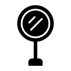 Sticker - Signal mirror Vector Icon