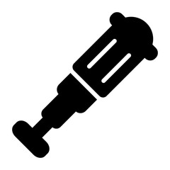 Poster - Telescope Vector Icon