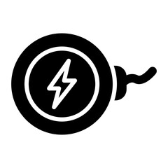 Sticker - Wireless Charger Vector Icon