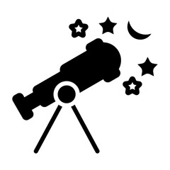 Poster - Astronomy Vector Icon