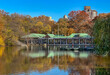  Central Park  boathouse in New York.