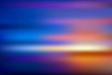Poster - abstract blur colorful background. beautiful sunset. orange and blue mesh gradient. color power. ima