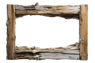 antique old wooden frame