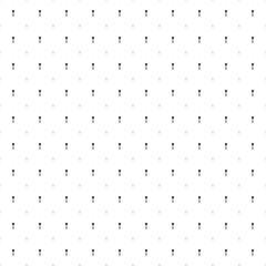 Poster - Square seamless background pattern from geometric shapes are different sizes and opacity. The pattern is evenly filled with small black mallet symbols. Vector illustration on white background