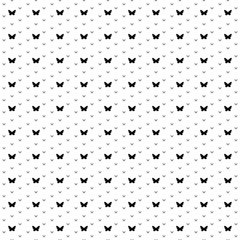 Poster - square seamless background pattern from geometric shapes are different sizes and opacity. the patter