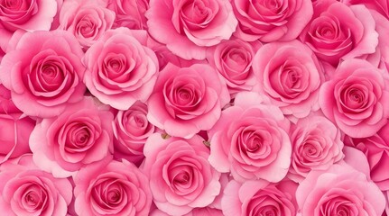 Wall Mural - pink rose background for valentine's day or mother's day