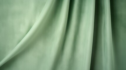 Wall Mural - sage green fabric, green fabric, green cloth, abstract vintage background for design. Fabric cloth canvas texture. Color gradient, ombre. Rough, grain. Matte, shimmer